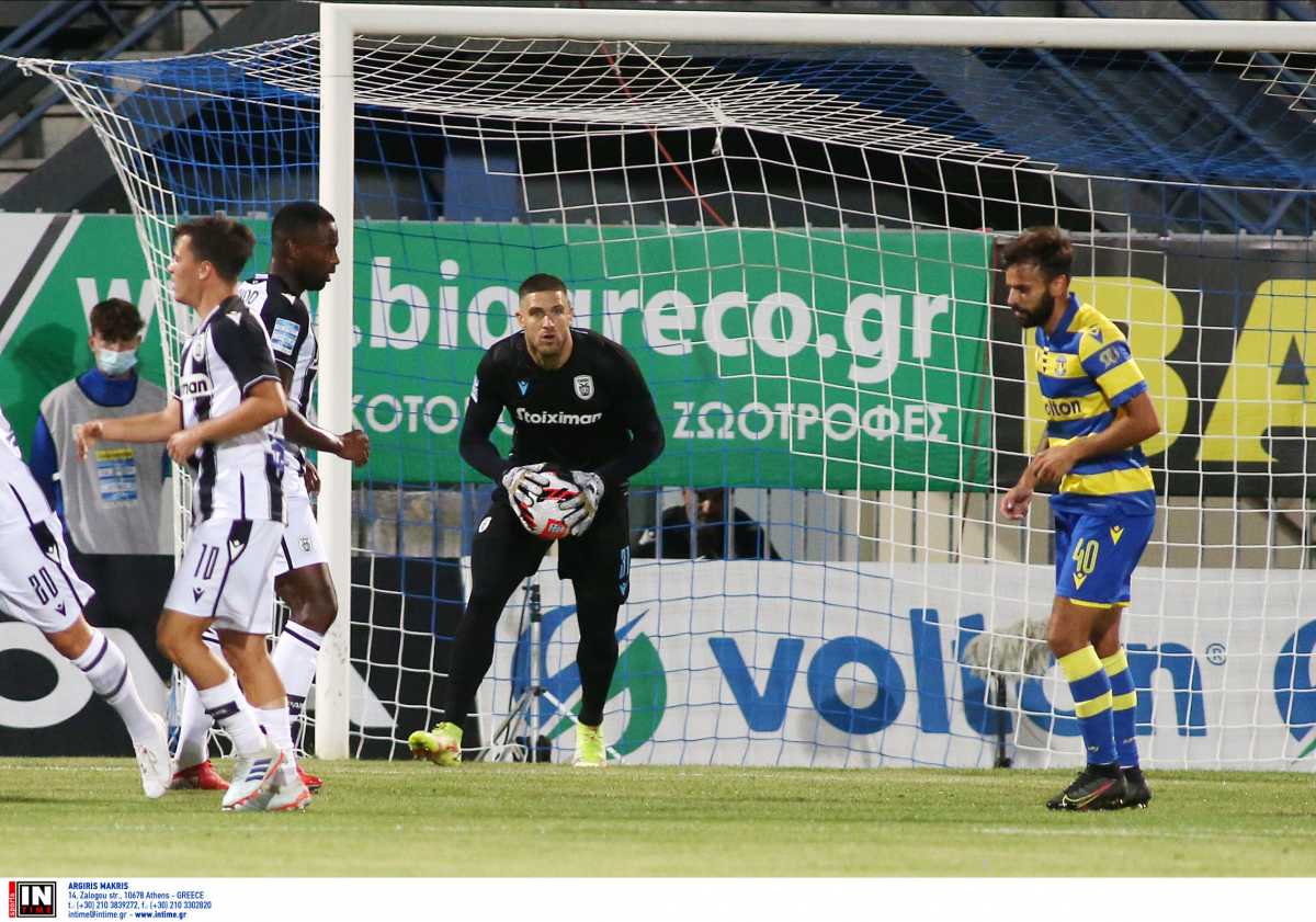 Superleague 1, Αστέρας Τρίπολης – ΠΑΟΚ 0-1: «Διπλό» με Πασχαλάκη και ζόρι