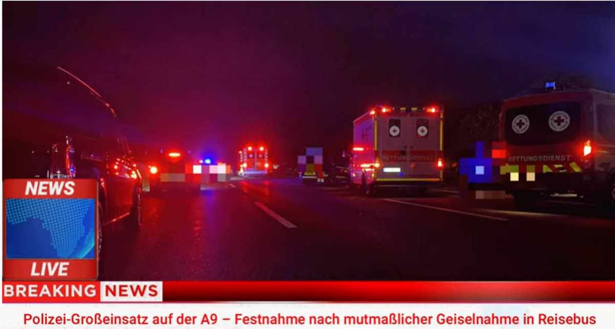 Γερμανία: Ένοπλος σε λεωφορείο – Δύο όμηροι