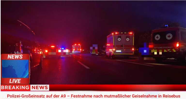 Γερμανία: Συνελήφθη ο ένοπλος που κρατούσε ομήρους σε λεωφορείο