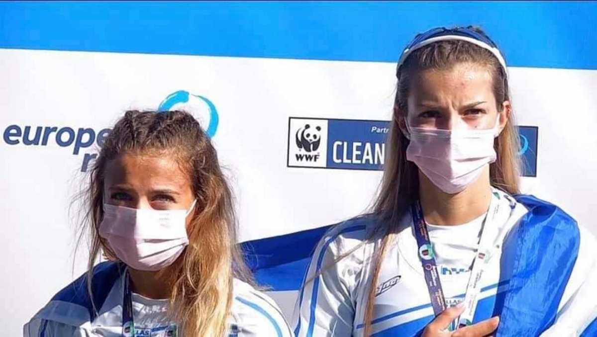 «Χρυσές» η ΟΠΑΠ Champion Ευαγγελία Αναστασιάδου και η Ευαγγελία Φράγκου – Αναδείχθηκαν πρωταθλήτριες Ευρώπης στο διπλό σκιφ