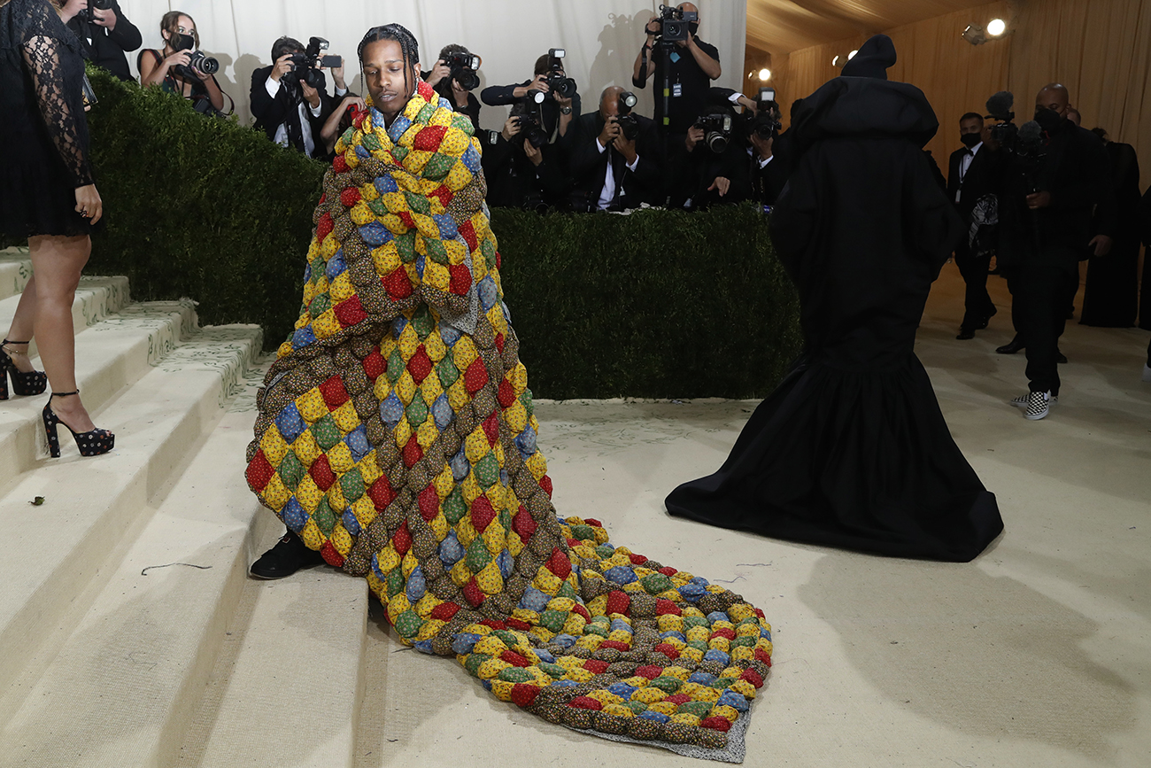 Metropolitan Museum of Art Costume Institute Gala - Met Gala - In America: A Lexicon of Fashion - Arrivals - New York City, U.S. - September 13, 2021. ASAP Rocky. REUTERS