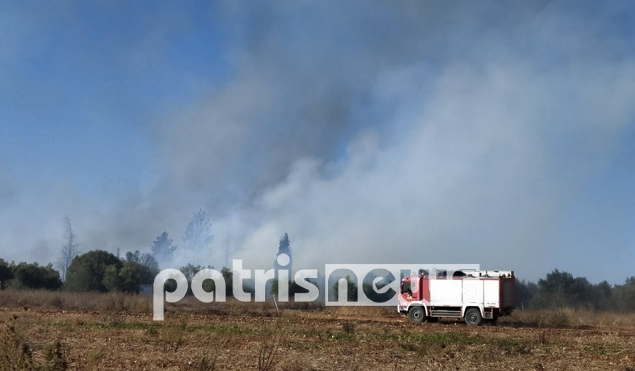 Φωτιά στα Δουνέικα Ηλείας – Στη μάχη και δύο αεροπλάνα