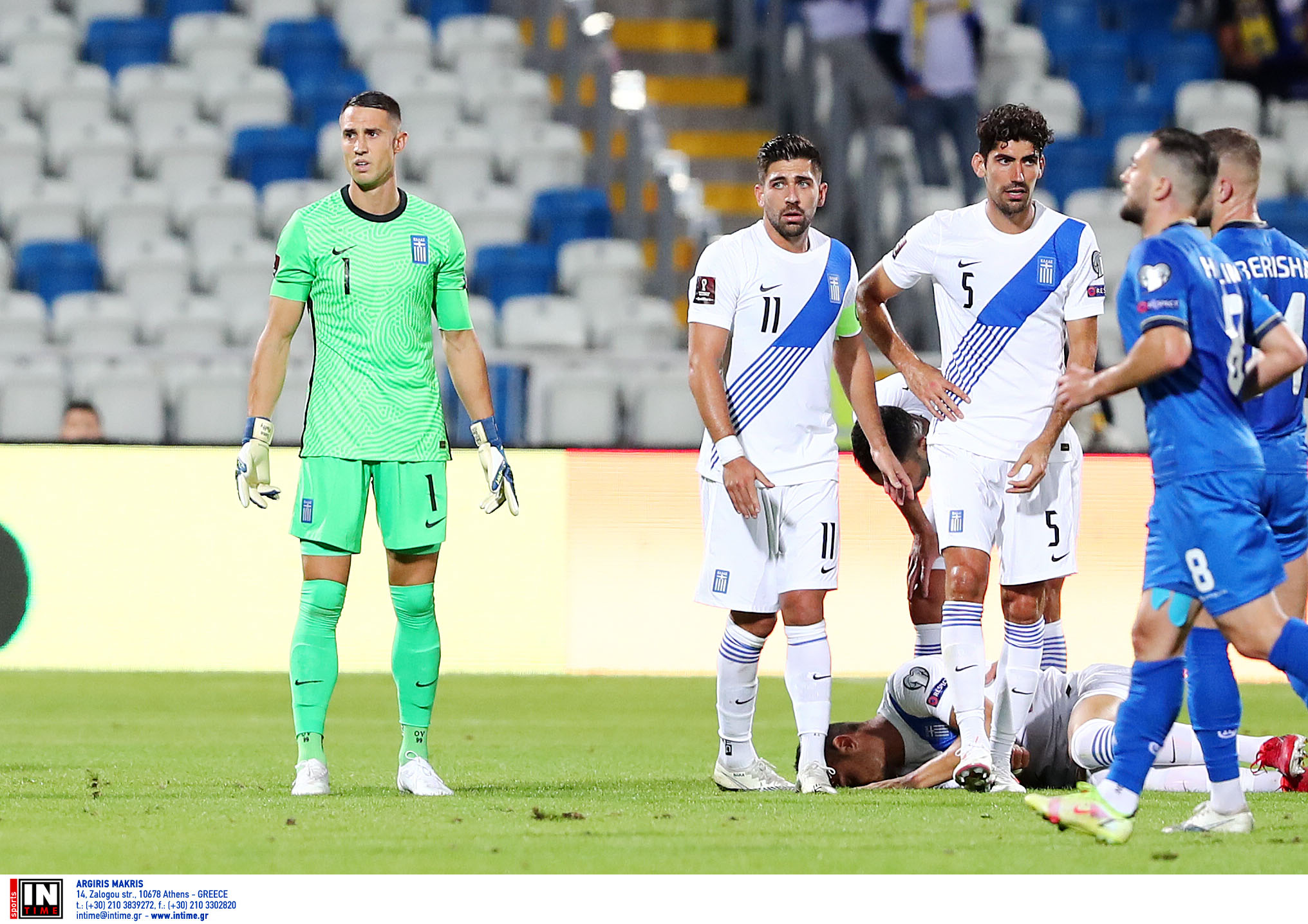 Κόσοβο – Ελλάδα 1-1: «Αυτοκτόνησε» η Εθνική χάνοντας τη νίκη στις καθυστερήσεις