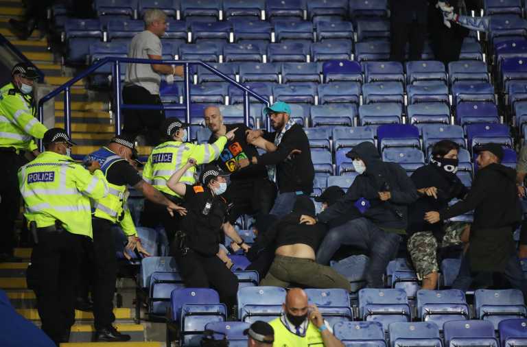 Europa League, Leicester – Naples: Wild wood between English and Italians in the stands