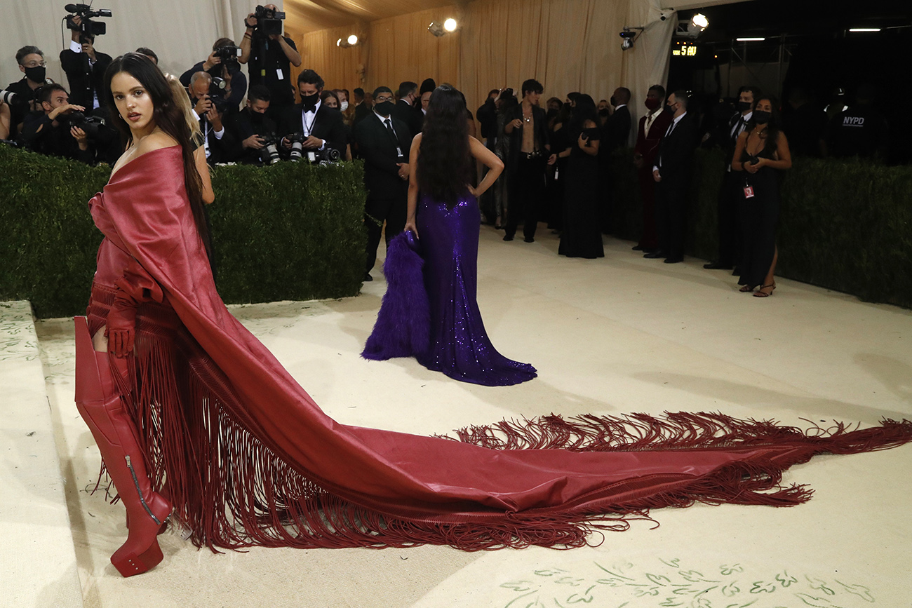 Metropolitan Museum of Art Costume Institute Gala - Met Gala - In America: A Lexicon of Fashion - Arrivals - New York City, U.S. - September 13, 2021. Rosalia. REUTERS