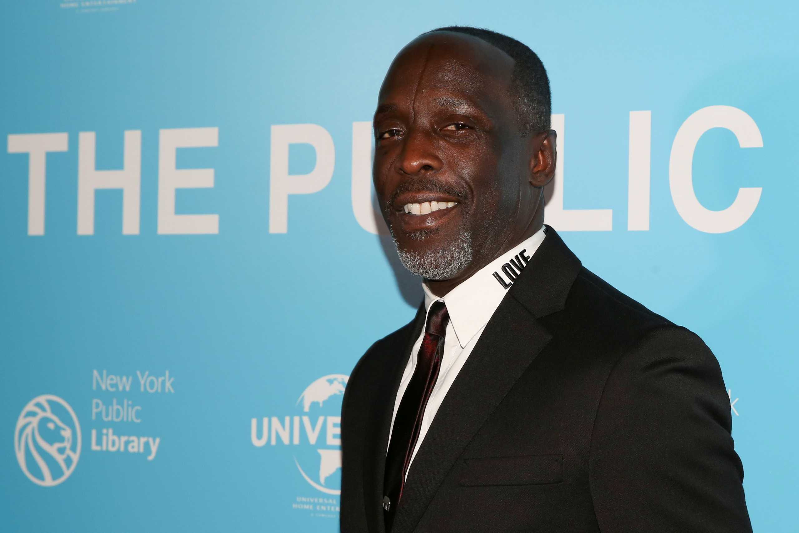 FILE PHOTO: Michael K Williams arrives for the premiere of "The Public" at the New York Public Library in New York, U.S., April 1, 2019. REUTERS