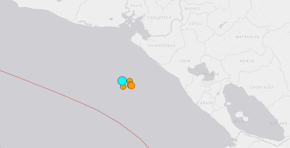 Σεισμός 6,5 βαθμών Ρίχτερ στα ανοιχτά της Νικαράγουας