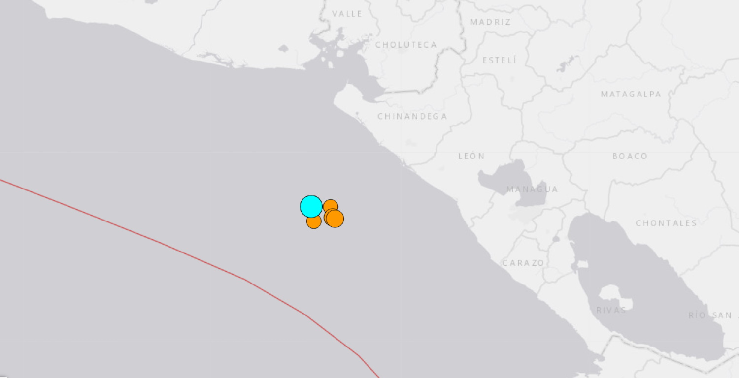Σεισμός 6,5 βαθμών Ρίχτερ στα ανοιχτά της Νικαράγουας