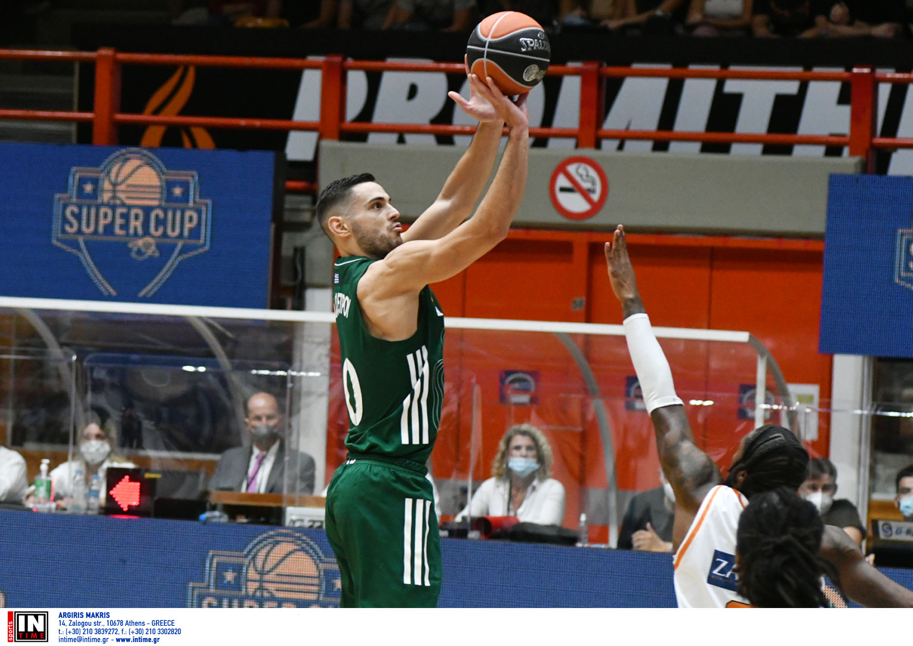 Super Cup, Παναθηναϊκός – Προμηθέας 92-83: Πράσινος ο πρώτος τίτλος της σεζόν στο μπάσκετ