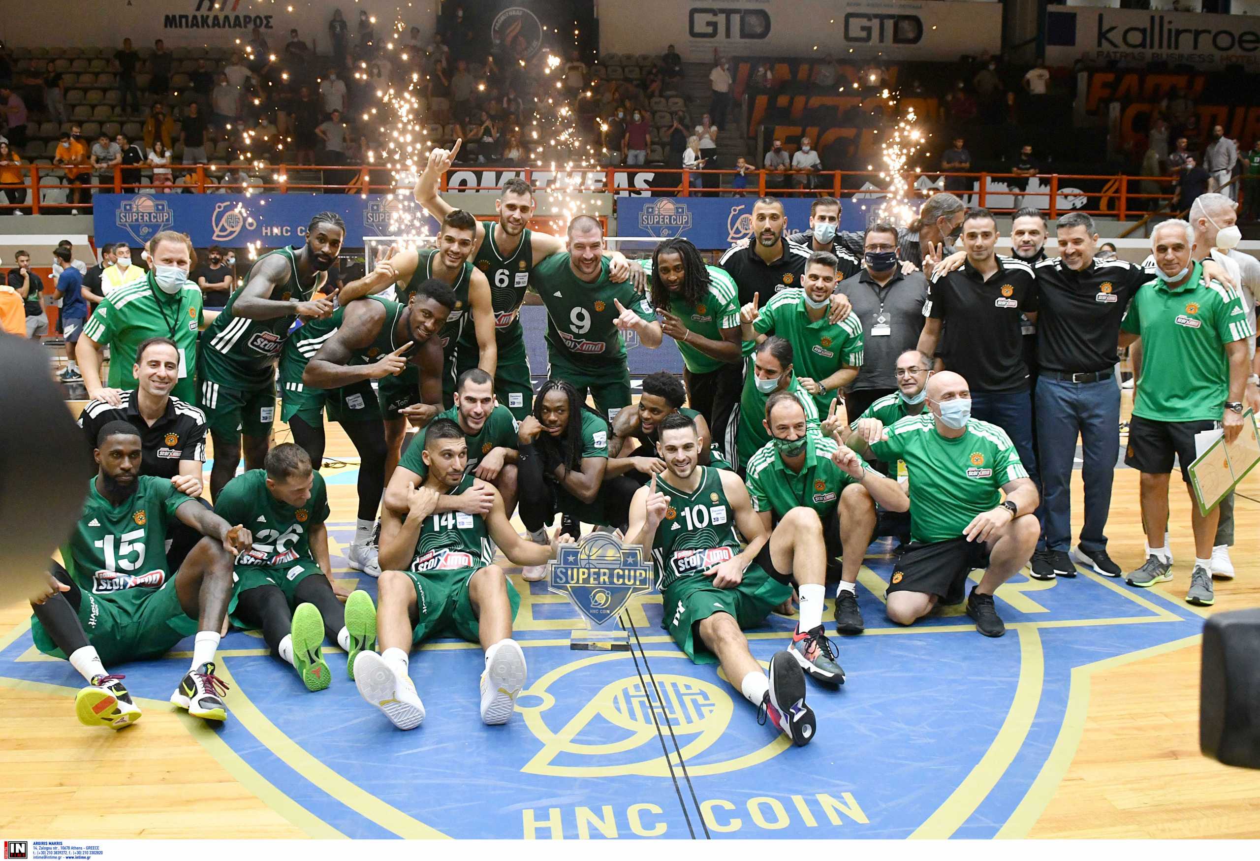 Παναθηναϊκός – Super Cup: Η απονομή του τίτλου κι ο MVP Παπαγιάννης