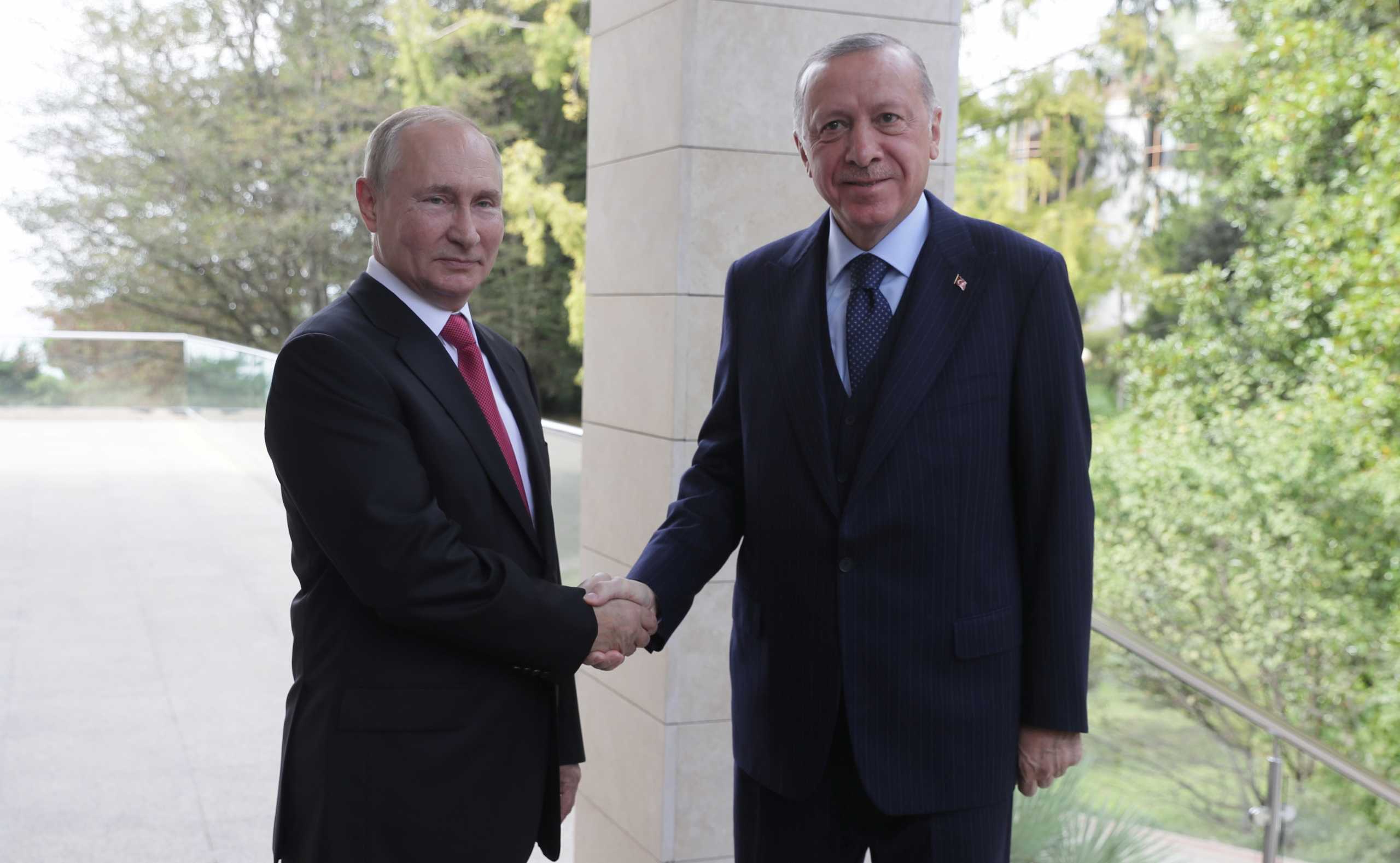 Επικοινωνία Πούτιν – Ερντογάν για την Ουκρανία: Ανησυχία για τα πλήγματα στην Υπερδνειστερία