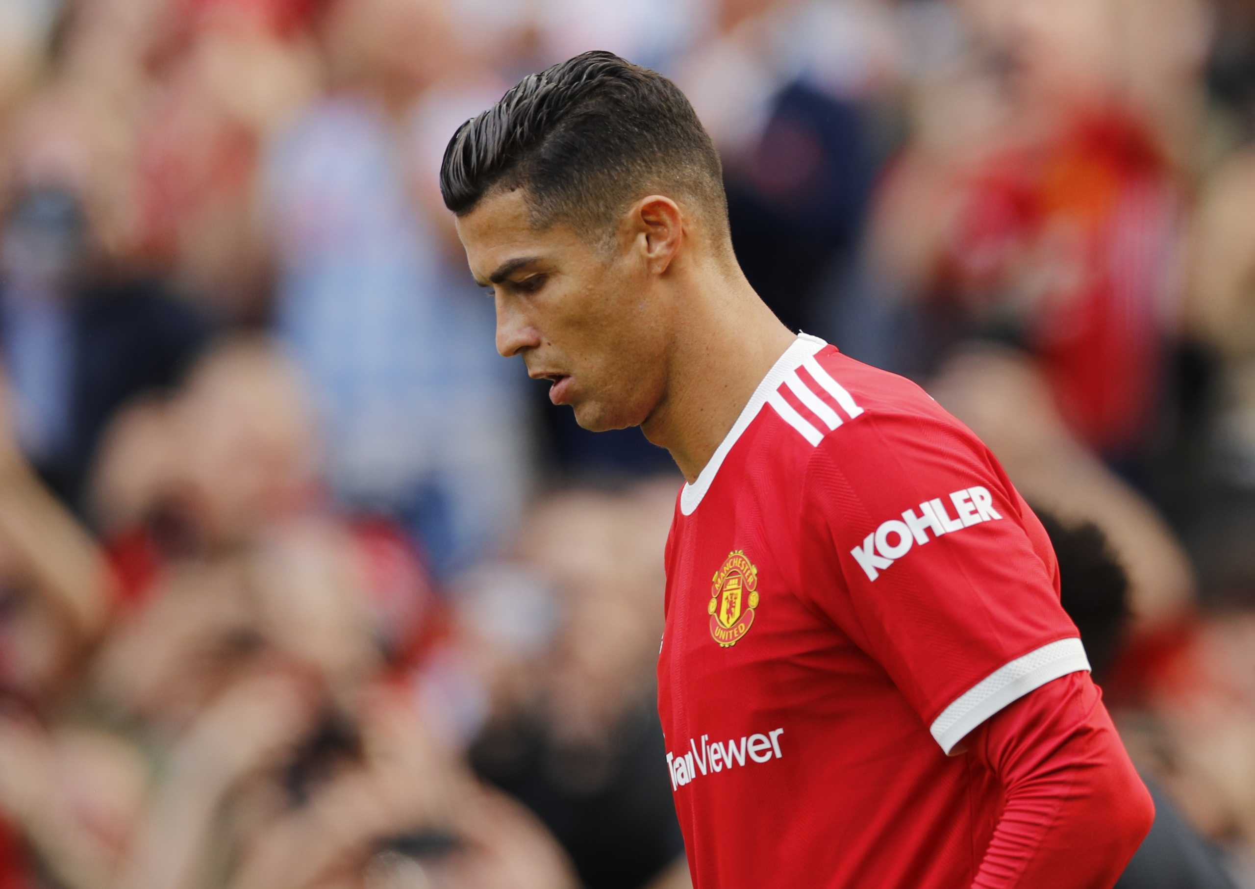 Soccer Football - Premier League - Manchester United v Newcastle United - Old Trafford, Manchester, Britain - September 11, 2021 Manchester United's Cristiano Ronaldo walks onto the pitch before the match REUTERS