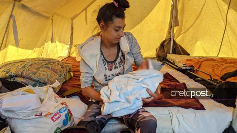 Σεισμός στην Κρήτη: 45 παιδιά ζουν στις σκηνές – Ανάμεσά τους και ένα βρέφος 6 ημερών