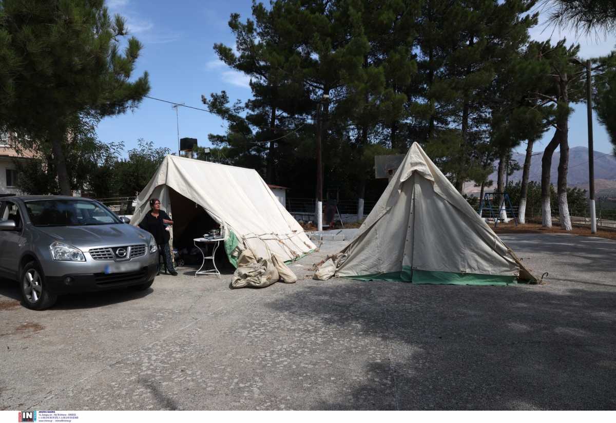 Σεισμός στην Κρήτη: Ζωή στις σκηνές για εκατοντάδες κατοίκους – Μετράνε πληγές και μετασεισμούς