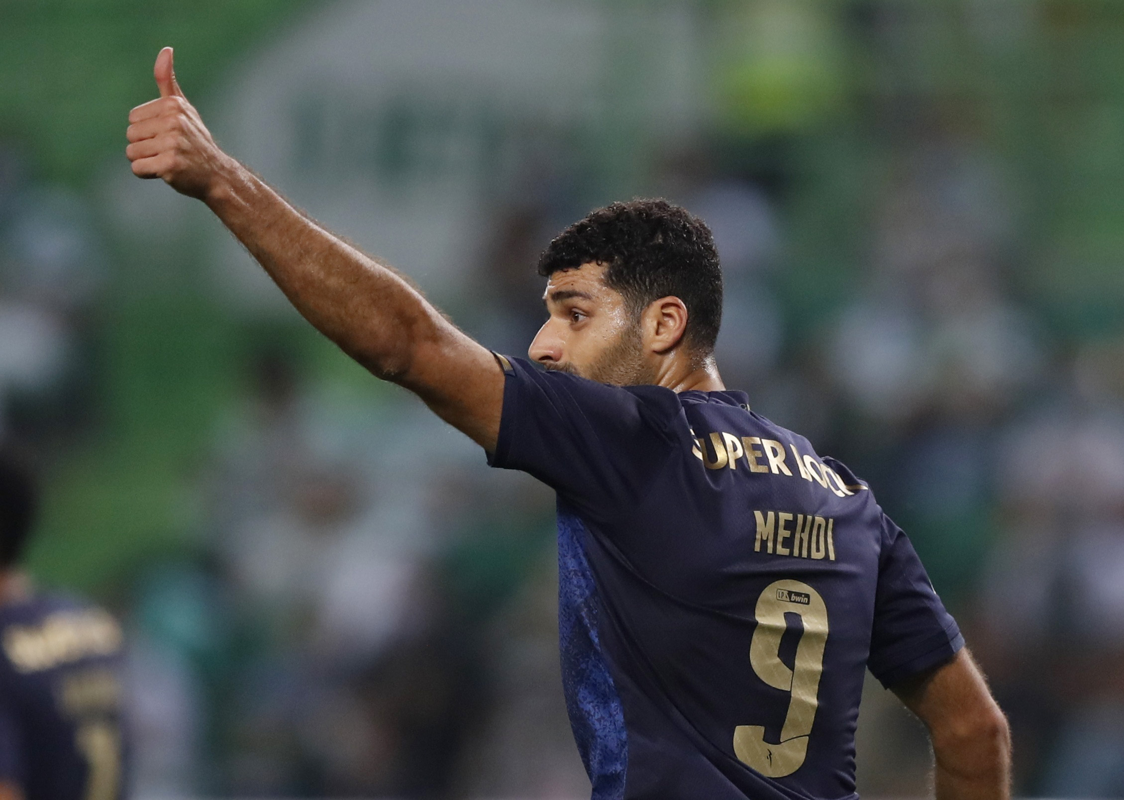 Soccer Football - Primeira Liga - Sporting CP v FC Porto - Estadio Jose Alvalade, Lisbon, Portugal - September 11, 2021 FC Porto's Mehdi Taremi reacts REUTERS