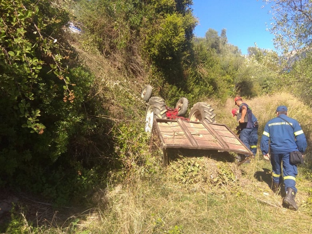 Αγρίνιο: Νεκρός 42χρονος πατέρας δύο παιδιών από ανατροπή τρακτέρ