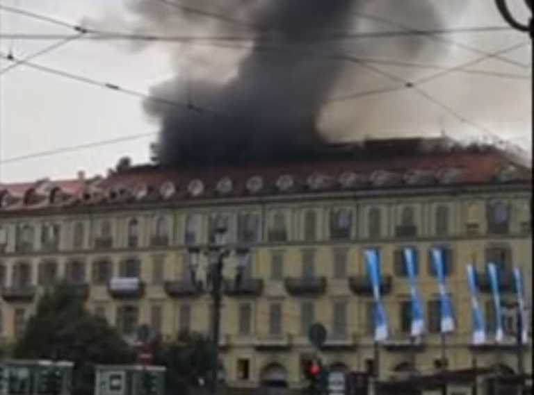 Italy: Fire in a building in the center of Turin - Five injured