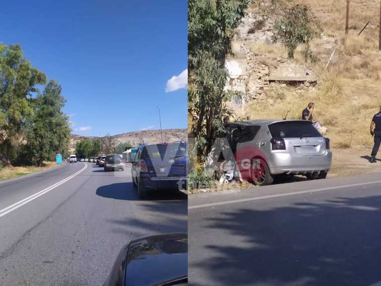 Χαλκίδα: Σοβαρό τροχαίο ατύχημα με εγκλωβισμό οδηγού