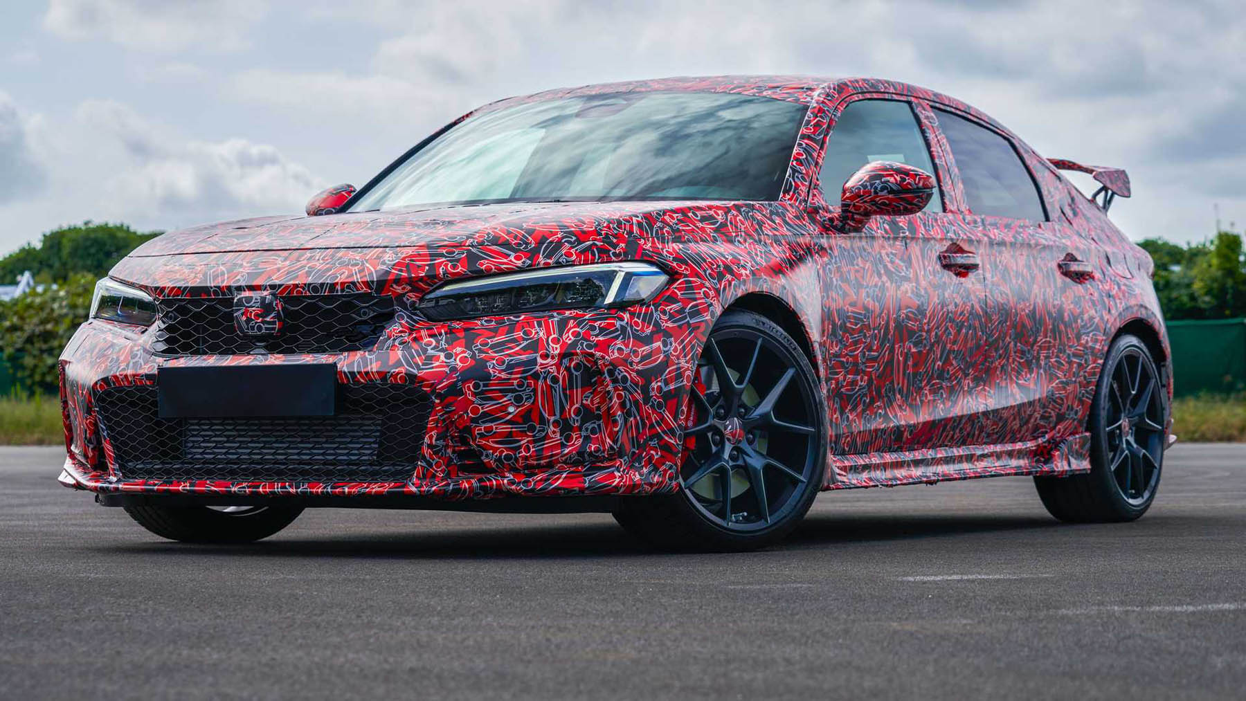 Πρώτες εικόνες του νέου Honda Civic Type R