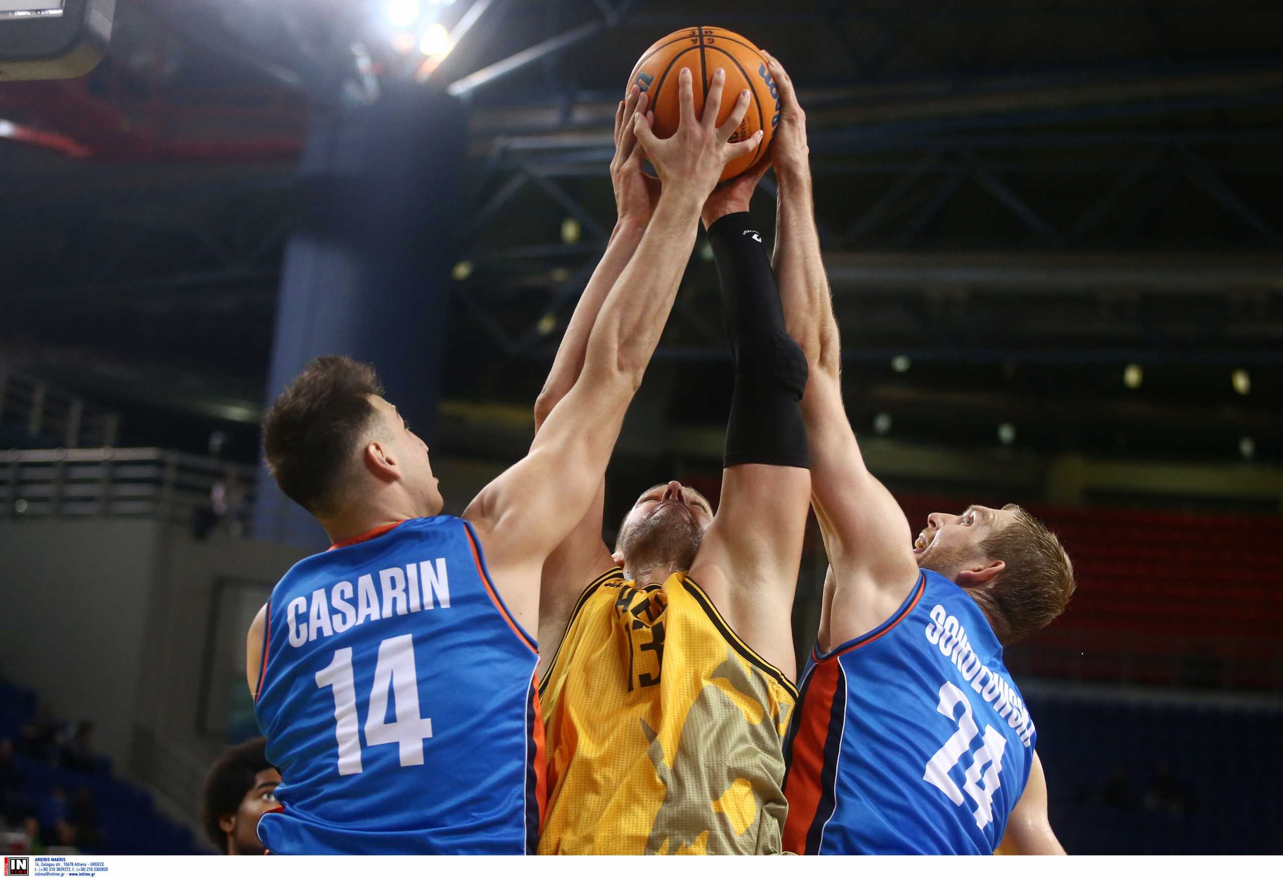 Basketball Champions League, ΑΕΚ – Τρεβίζο 77-92: Ήττα και μηδέν στα δύο για την Ένωση