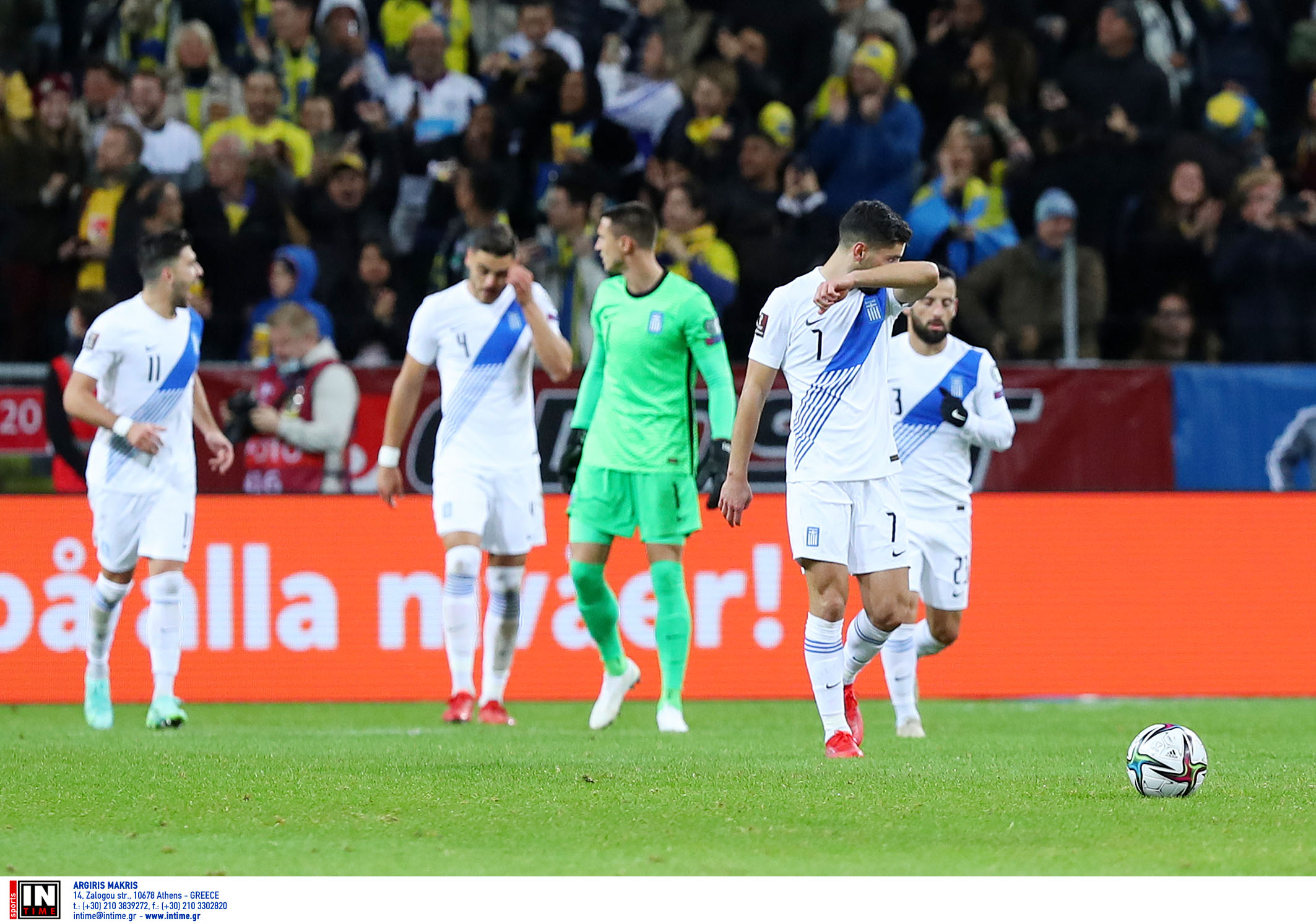 Προκριματικά Μουντιάλ 2022, Σουηδία – Ελλάδα 2-0: Δυο τραγικά λάθη έφεραν την ήττα στην Στοκχόλμη