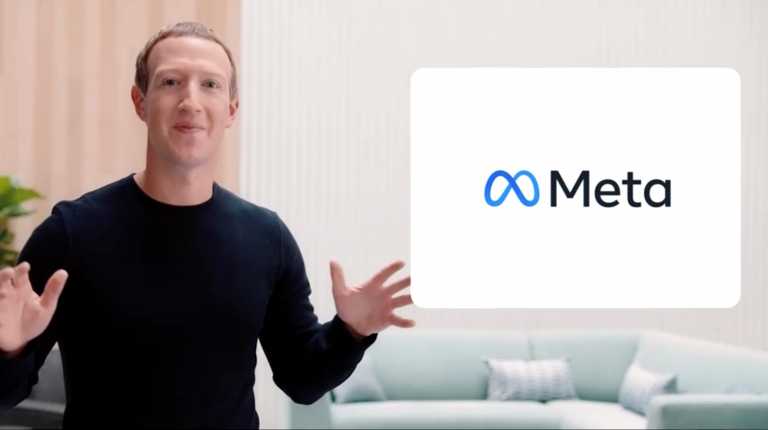 Facebook – Meta: Η φωτογραφία του Μαρκ Ζούκερμπεργκ με το νέο λογότυπο της εταιρείας του