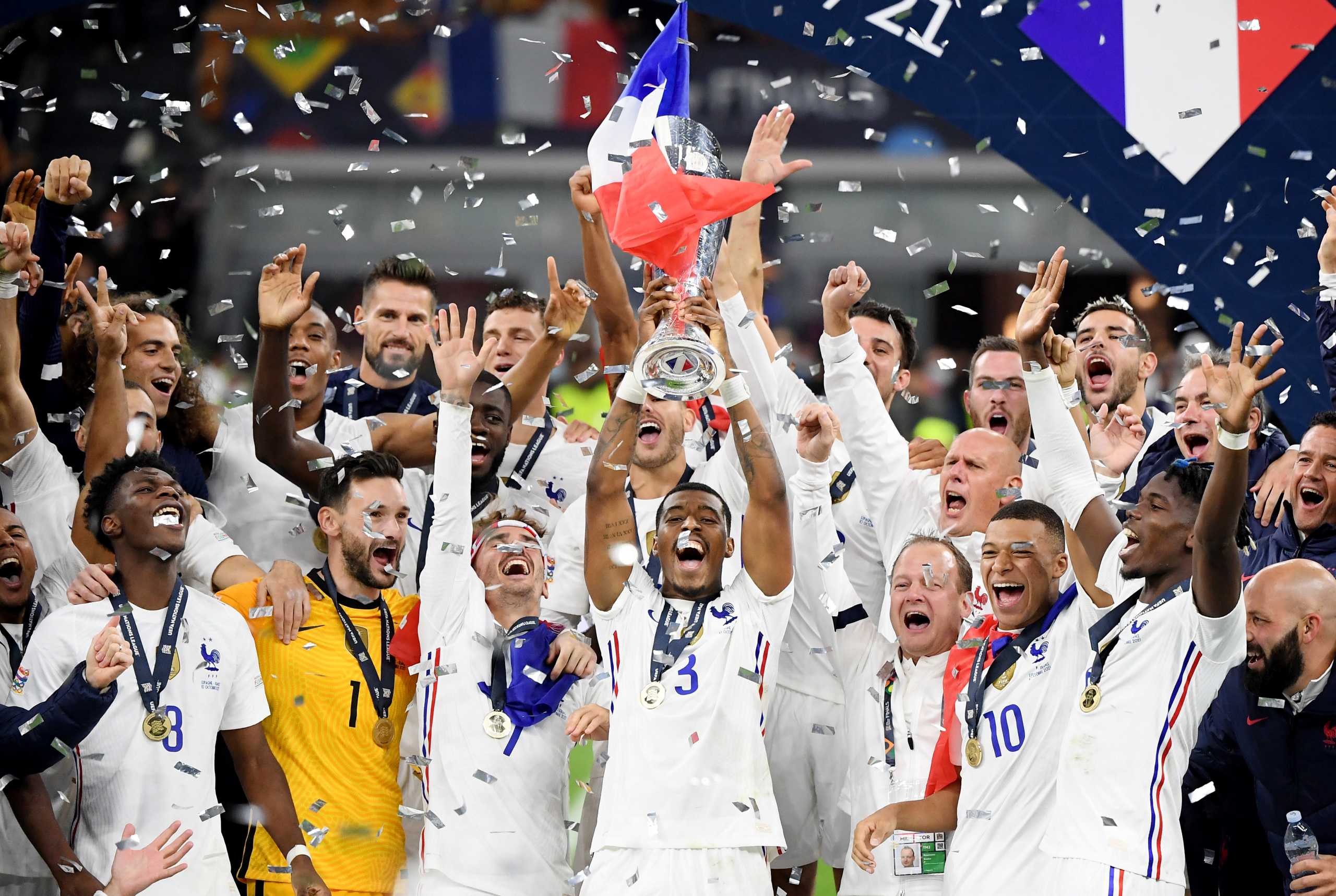 Nations League, Ισπανία - Γαλλία 1-2: Τα highlights και η απονομή του  τροπαίου