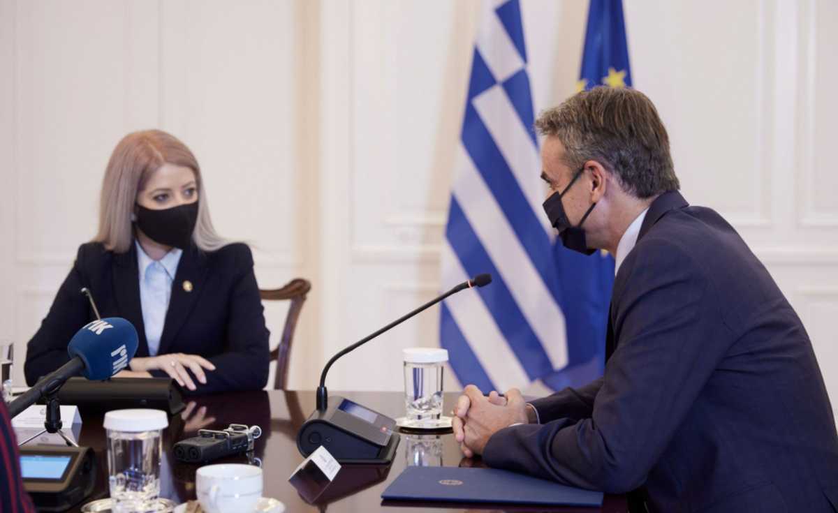 Κυριάκος Μητσοτάκης στην πρόεδρο της Κυπριακής Βουλής: Απόλυτα συντονισμένοι στις προκλήσεις της Τουρκίας