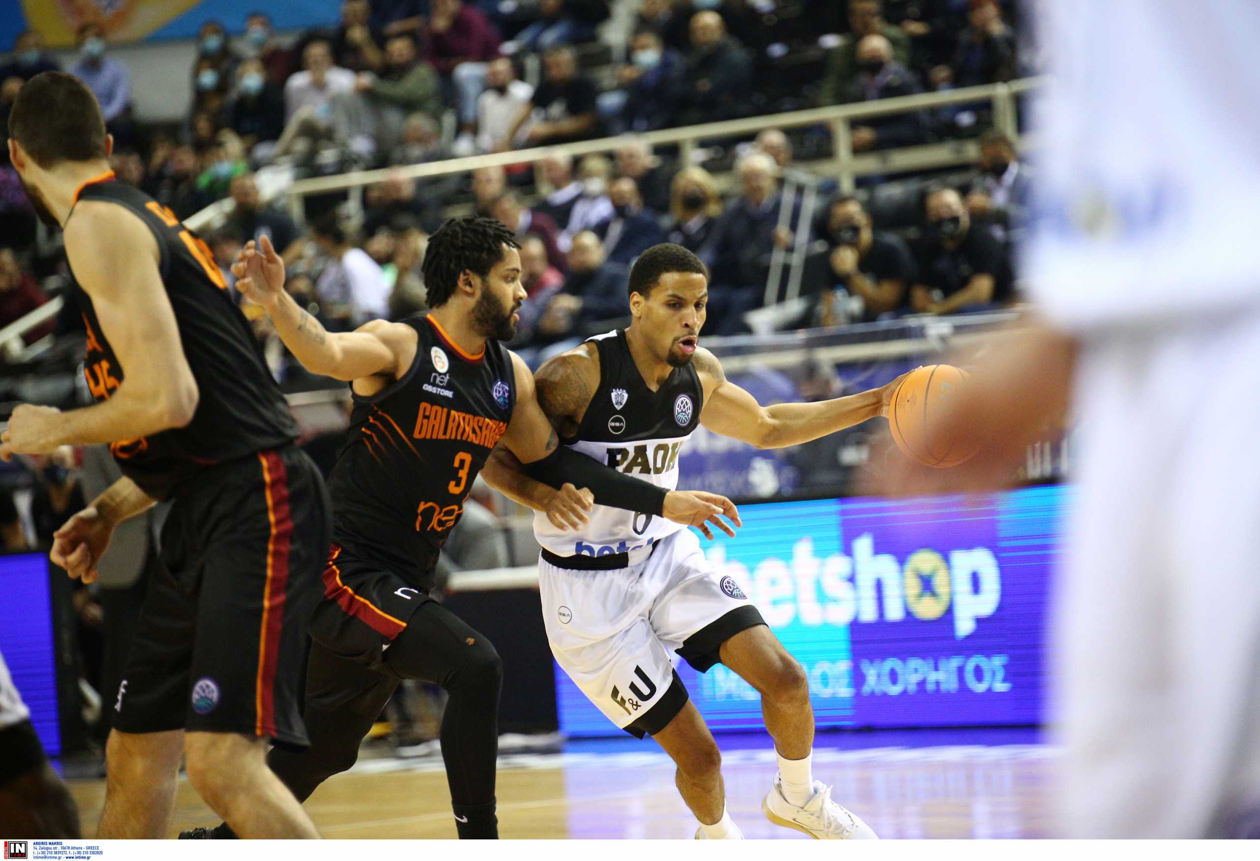 ΠΑΟΚ – Γαλατάσαραϊ 81-74: Πρώτη φετινή νίκη στο Basketball Champions League
