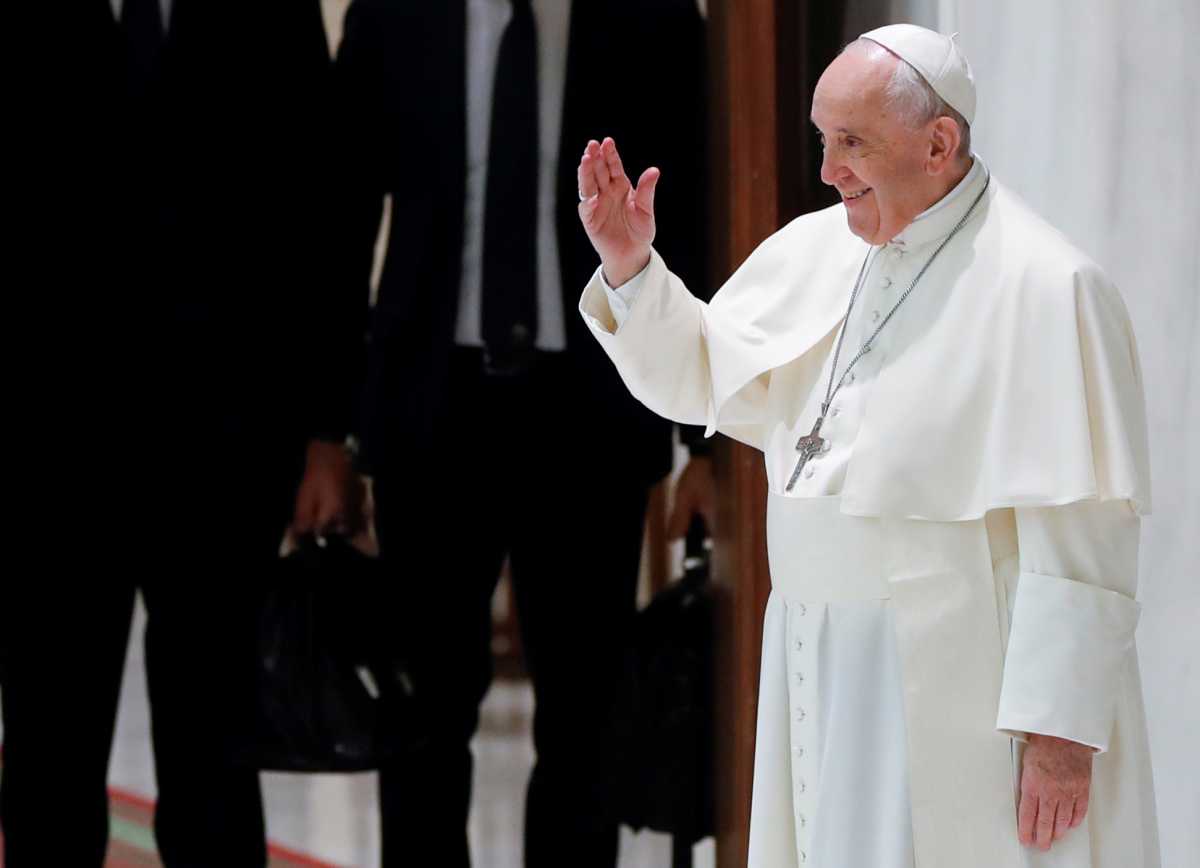 Πάπας: «Το πρώτο Σαββατοκύριακο του Δεκεμβρίου θα επισκεφθώ την Ελλάδα και την Κύπρο»