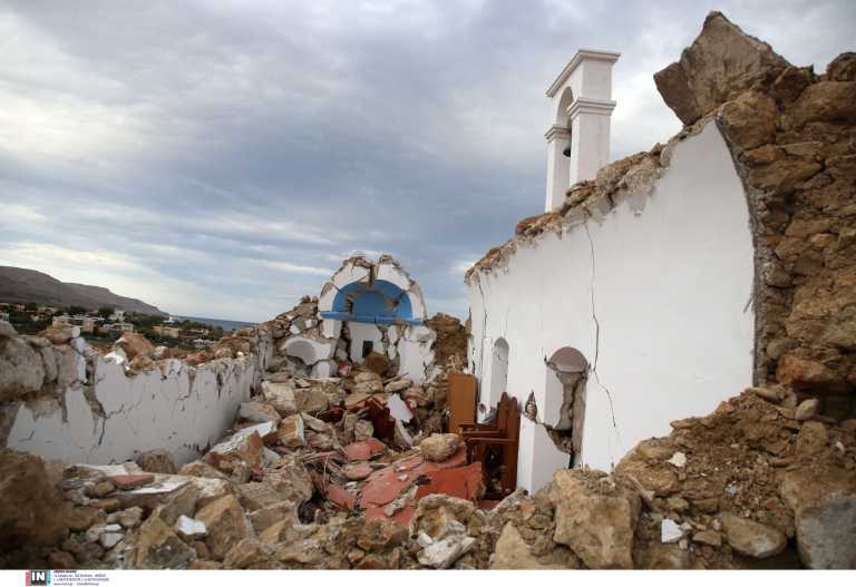 Σεισμός στην Κρήτη: Ο Γιάννης Πλακιωτάκης παρεμβαίνει για να στηθεί άμεσα η γκρεμισμένη εκκλησία