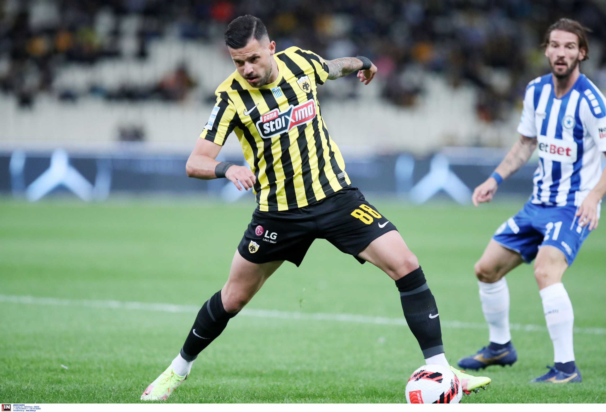 ΑΕΚ: Διάστρεμμα ο Γέβτιτς – «Υιοθετούν» κουτάβια οι Γαλανόπουλος και Σιμόες