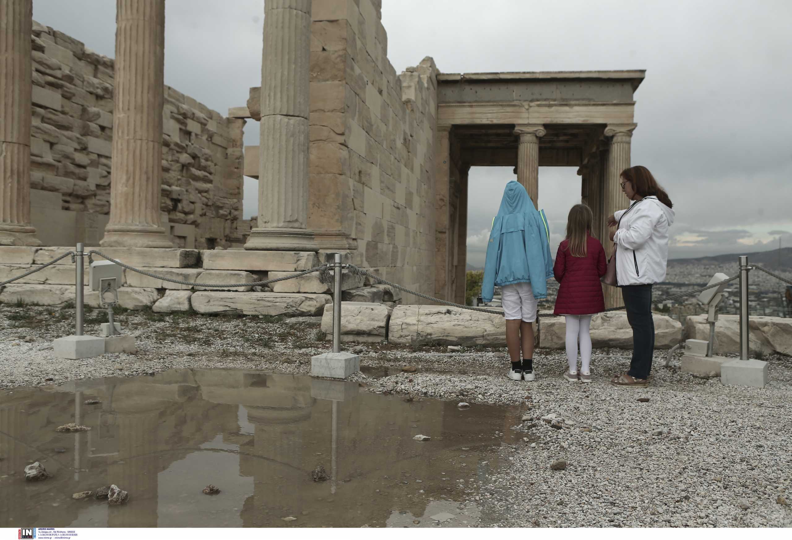 Λίνα Μενδώνη: Είναι η πρώτη φορά που δεν πλημμύρισε η Ακρόπολη