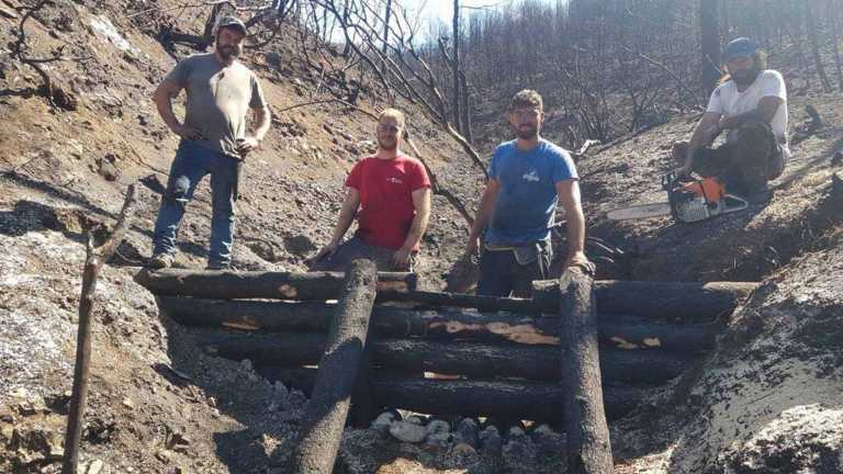 Βόρεια Εύβοια: Πάνω από 700 δασεργάτες στις πυρόπληκτες περιοχές για έργα προστασίας