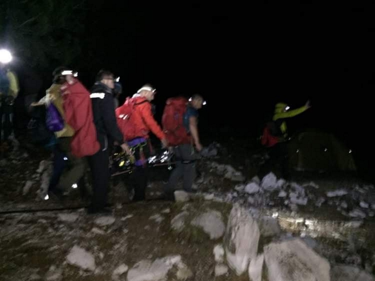 Επιχείρηση διάσωσης ορειβάτη στον Όλυμπο στέφθηκε με επιτυχία