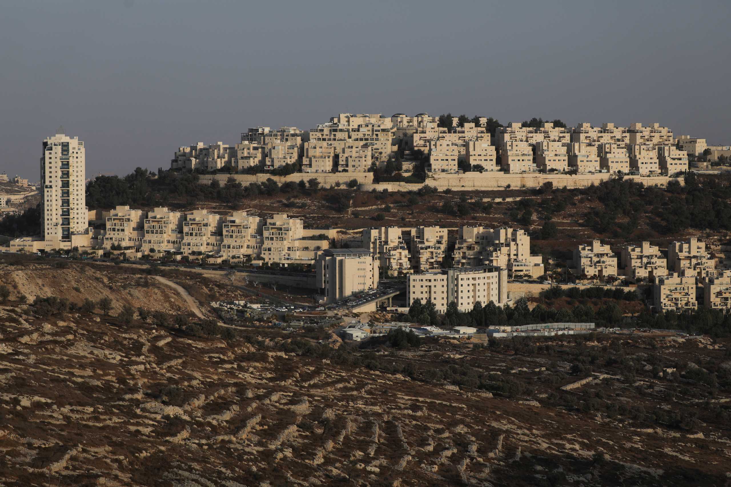 A view shows the Israeli settlement of Har Homa in the Israeli-occupied West Bank, October 27, 2021 REUTERS