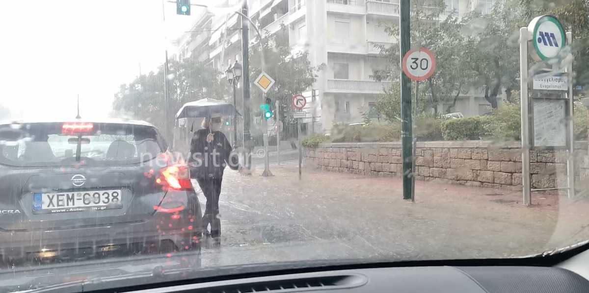 Καιρός – Κακοκαιρία «Μπάλλος»: Άρχισαν τα προβλήματα στην Αττική, δεκάδες κλήσεις στην Πυροσβεστική