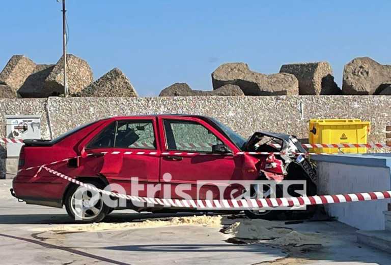 Κυλλήνη: Νεκρός οδηγός αυτοκινήτου που έπεσε με δύναμη πάνω σε εκκλησάκι στο λιμάνι