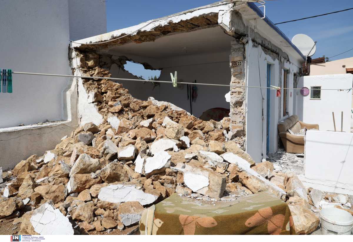Σεισμός στην Κρήτη: 3.906 σπίτια μη κατοικήσιμα – Ξεπέρασαν τις 8.000 οι έλεγχοι σε κτίρια