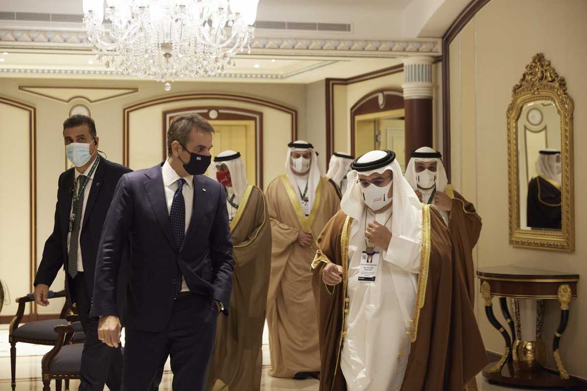 Ο Κυριάκος Μητσοτάκης συναντήθηκε με τον πρωθυπουργό του Μπαχρέιν, στο επίκεντρο επενδύσεις και τουρισμός