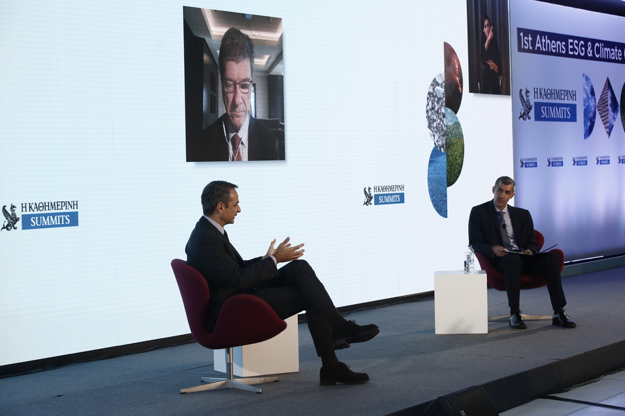 Κυριάκος Μητσοτάκης και Jeffrey Sachs συζητούν για την Κλιματική Κρίση