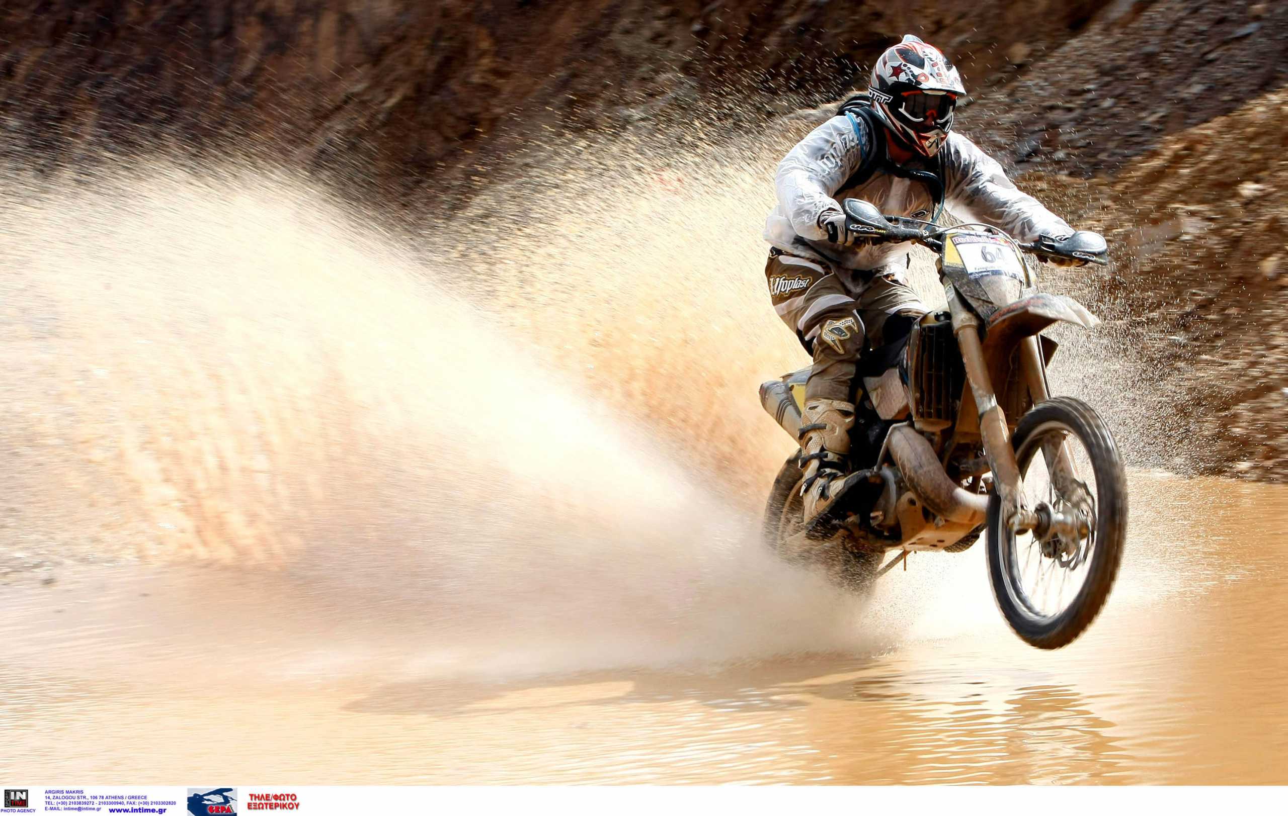 GEPA-12060955023 - EISENERZ,AUSTRIA,12.JUN.09 - MOTORSPORT, MOTORRAD, MOTOCROSS - Erzbergrodeo 2009. Bild zeigt Panagiotis Therrios (GRE). Foto: GEPA pictures