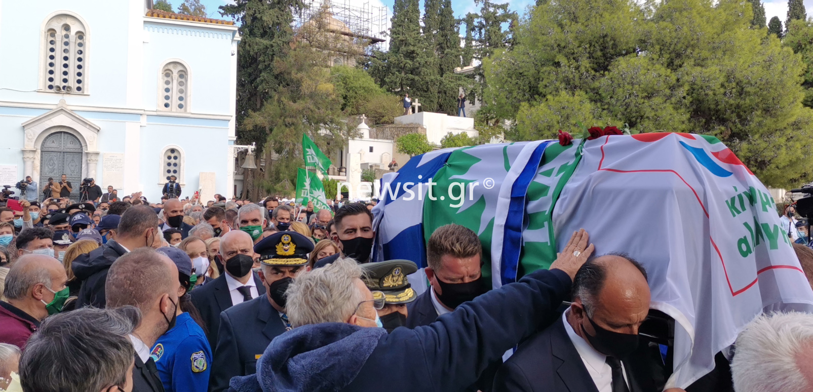 Κηδεία Φώφης Γεννηματά: Τελευταίο αντίο στην Μητρόπολη Αθηνών