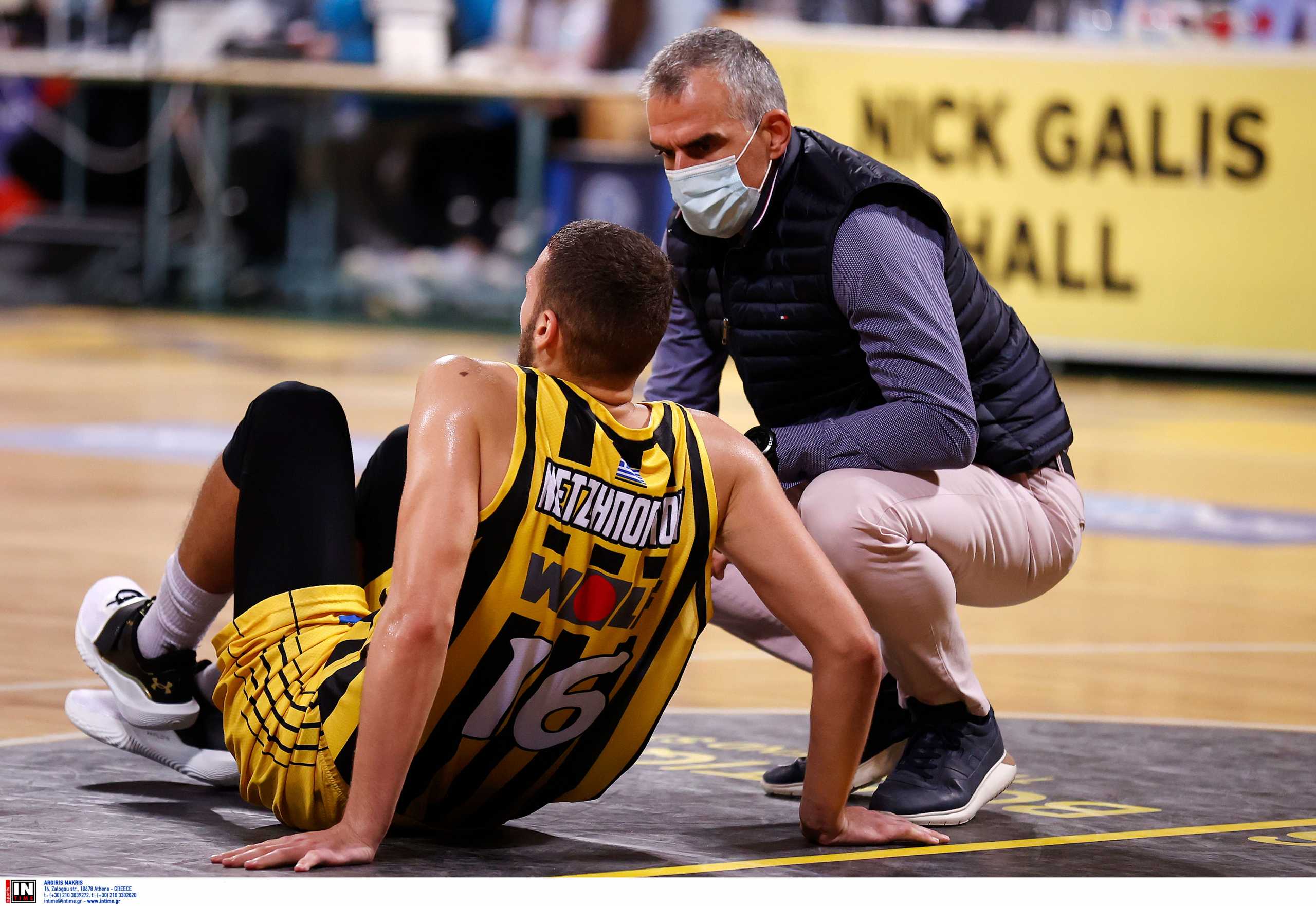 Basket League, Άρης – Κολοσσός Ρόδου: Τραυματίστηκε ο Όμηρος Νετζήπογλου
