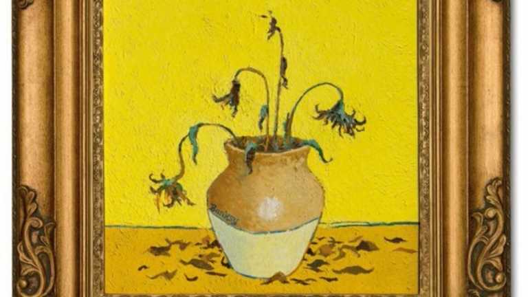 Σε δημοπρασία το έργο «Sunflowers From Petrol Station» του Banksy