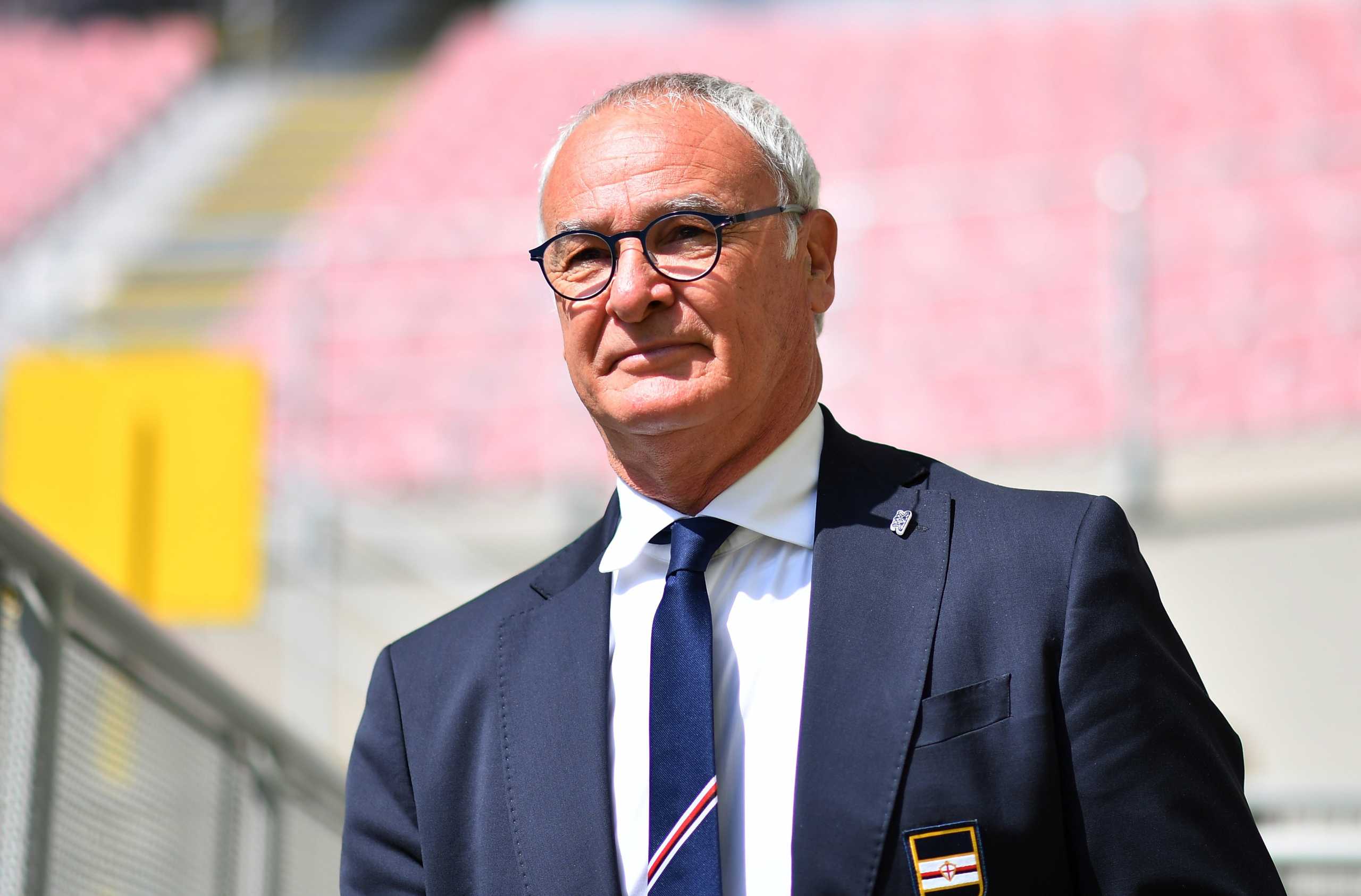 FILE PHOTO: Soccer Football - Fomer Sampdoria coach Claudio Ranieri is in talks to become the next Watford coach. Here is is seen during the Serie A match between AC Milan and Sampdoria - San Siro, Milan, Italy - April 3, 2021 . REUTERS