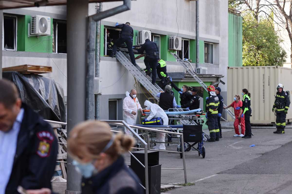 Ρουμανία: Νεκροί 7 ασθενείς με κορονοϊό από φωτιά σε νοσοκομείο στην Κωνστάντζα