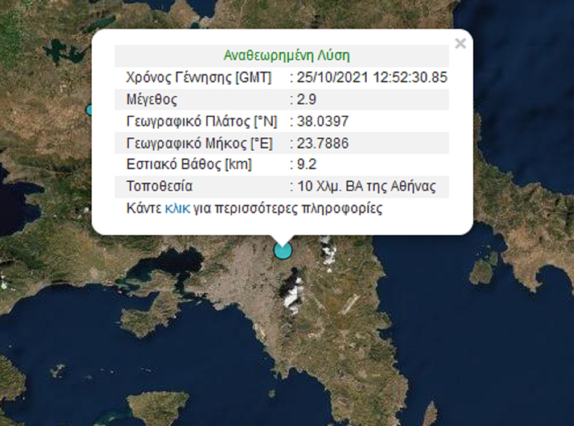 Σεισμός Αθήνα