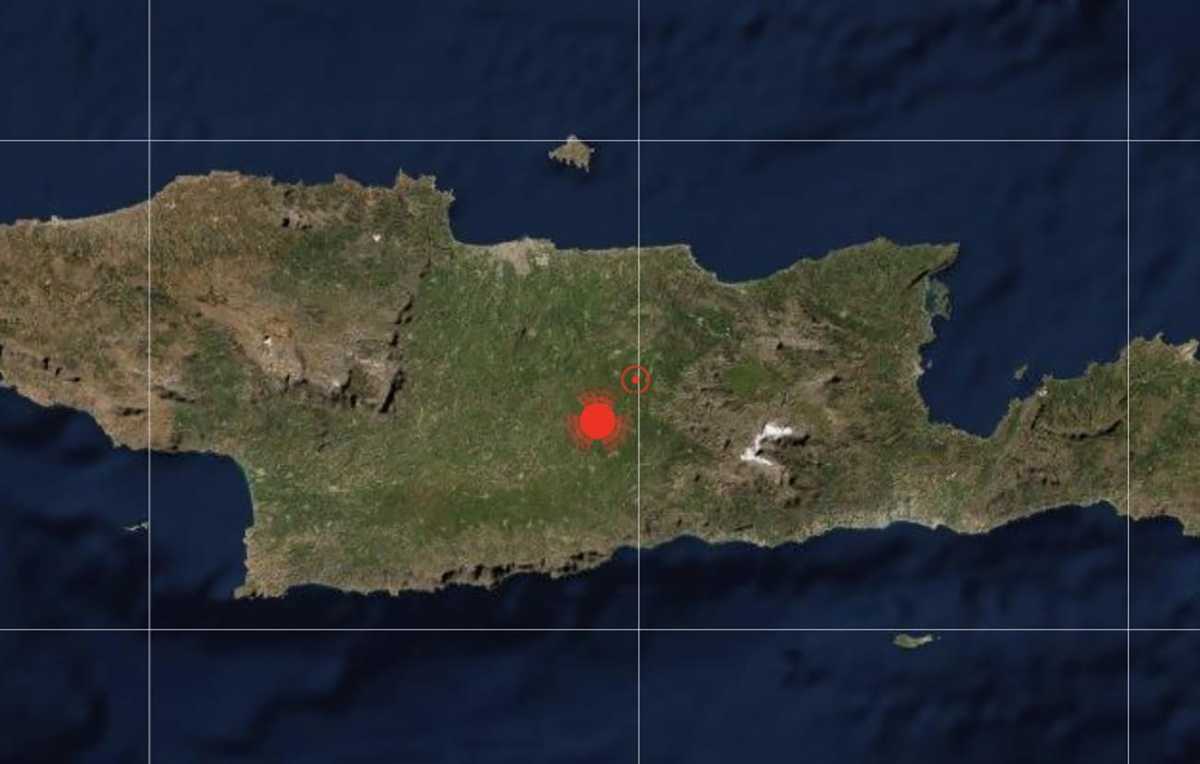 Σεισμός στην Κρήτη: 4,5 Ρίχτερ στο  Αρκαλοχώρι – Σείεται η γη στην περιοχή με αλλεπάλληλες δονήσεις