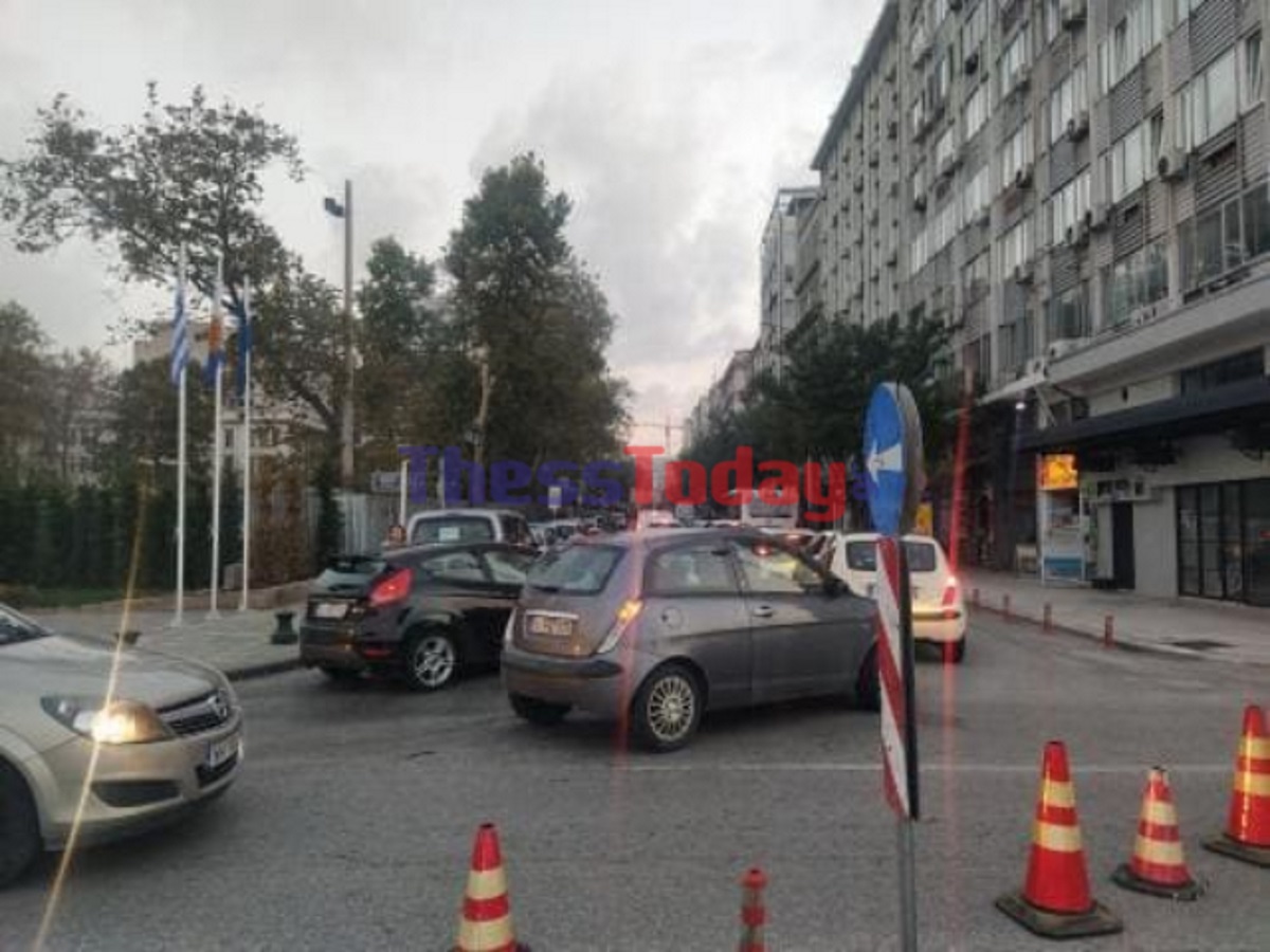 Θεσσαλονίκη: Κλειστή για τέσσερις ημέρες η Λεωφόρος Νίκης λόγω έργων